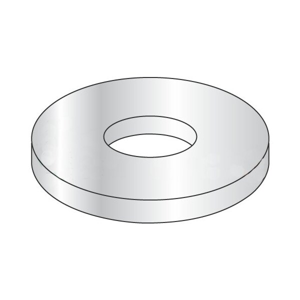 Newport Fasteners Flat Washer, For Screw Size 21/32" , Stainless Steel 500 PK 548463 - main